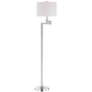 White   Ivory Floor Lamps  By