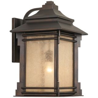 Franklin Iron Works Hickory Point 19" High Outdoor  Light   #09639