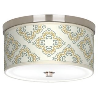 Aster Ivory Nickel 10 1/4" Wide Ceiling Light   #J9214 P6002