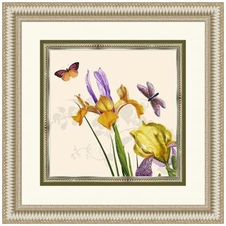 Lavender Love I 19 1/4" High Butterfly Wall Art   #X0724