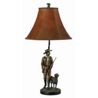 Hunter and Dog Table Lamp   #59241