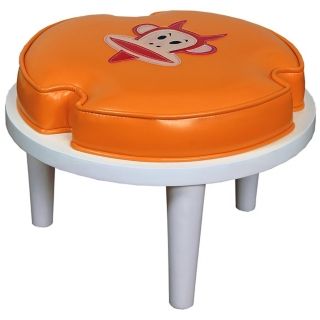 Paul Frank Stackable Orange Ottoman   #Y0484