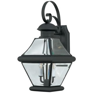 Rutledge Collection Black 19" High Outdoor Wall Light   #M8870