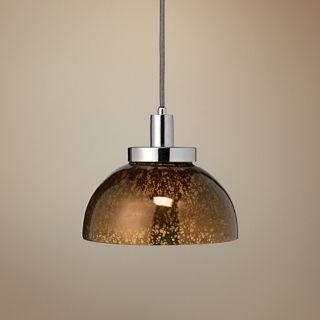 Jamie Young 10W Chocolate Glass Pendant Light   #Y0063  