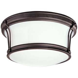 Newport 10" Wide Bronze Ceiling Light   #F3398
