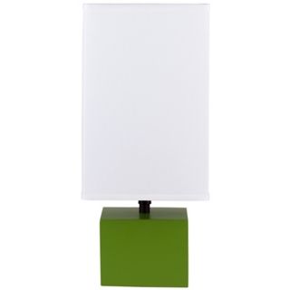 Lights Up Grass Devo Square Table Lamp   #T4462