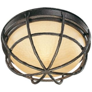 Gig Harbor 13 1/4 Wide Outdoor Wall and Ceiling Light   #J4668