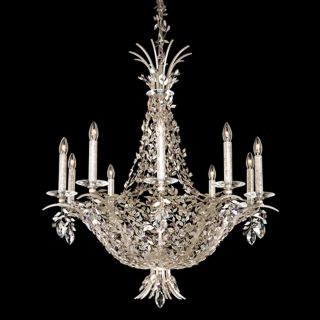 Amytis Thaw 10 Light 28 1/2" Schonbek Crystal Chandelier   #W8626