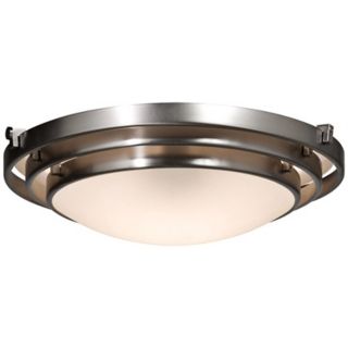 Artcraft Springfield 12 3/4" Wide Nickel Ceiling Light   #W9244