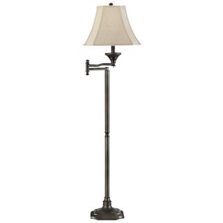Wentworth Swing Arm Bronze Finish Floor Lamp   #30070