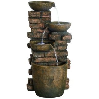 Mason Pots LED Fountain   #X5337