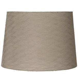 Taupe Horizontal Wave Pleated Shade 12x14x10 (Spider)   #K4309