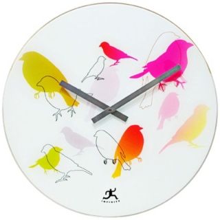 Early Bird 15 3/4" Wide Round Wall Clock   #R6789