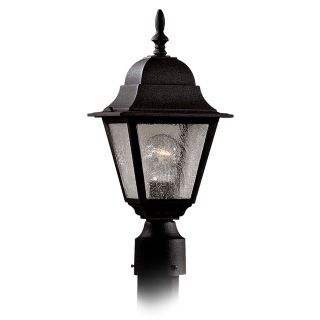 Bay Hill Collection 17" High Black Finish Post  Light   #G3985