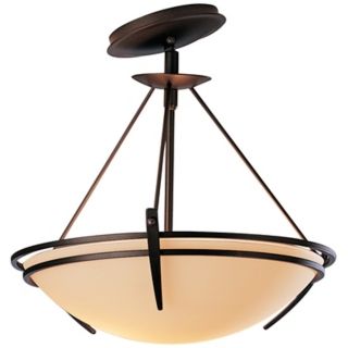 Presidio Tryne Bronze 16 1/2" Wide Slope Mount Ceiling Light   #23882