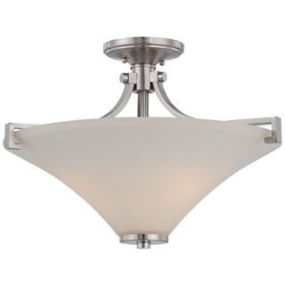 Quoizel Dryden 20 1/2" Wide Nickel Ceiling Light Fixture   #W0650