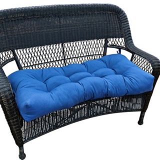 Marine Blue 42" Wide Outdoor Settee Cushion   #W6256