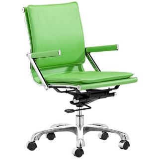 Zuo Lider Plus Green Office Chair   #T2485