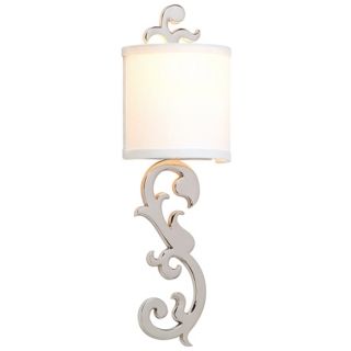 Corbett Romeo Polished Nickel 21 1/4" High Wall Sconce   #U0463