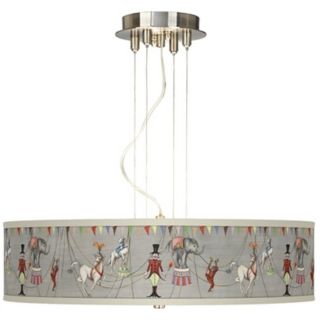 Circus Time Giclee 20" Wide Pendant Chandelier   #17822 3F065