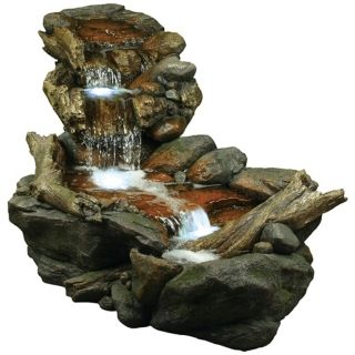 Rainforest Creek Three Tier LED Fountain   #X5317