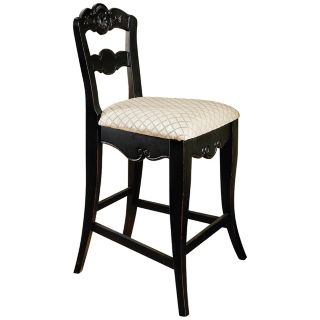Hills of Provence Antique Black 24" High Counter Stool   #N5525