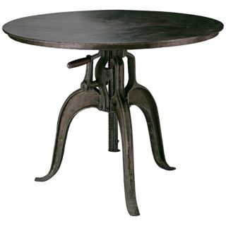 Americana Large Adjustable Crank Table   #U2301