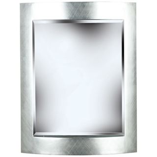 Metro Silver 35" High Wall Mirror   #T5048