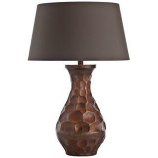 Arteriors Home Sola Antique Copper Honeycomb Table Lamp   #V5065