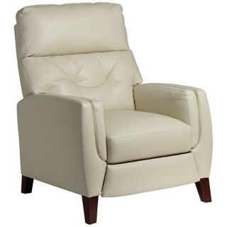 Bayview Ivory Bonded Leather 3 Way Recliner Chair   #W7805