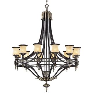 Glass, Large 31 In. Wide And Up Chandeliers