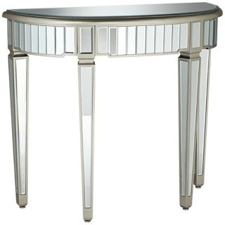 Valerie Mirrored Console Table   #W3059