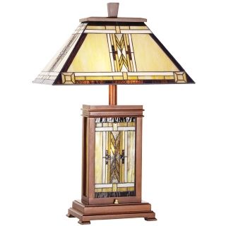 Walnut Mission Collection Table Lamp   #29553