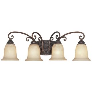 Amherst Collection Burnt Umber 30" Wide Bathroom Wall Light   #52474