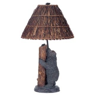 Bear and Bee Table Lamp   #00599