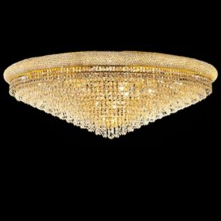 Primo Royal Cut Crystal 48" Wide Gold Ceiling Light   #Y3822