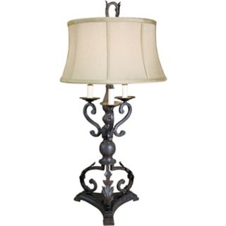Uttermost Ornate Scroll Table Lamp   #F1417