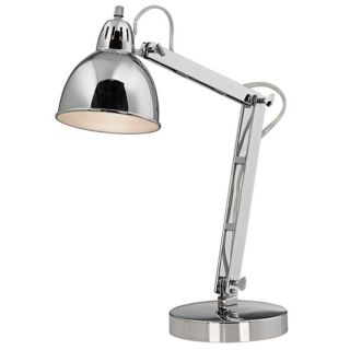 Gramercy Chrome Finish Adjustable Desk Lamp   #P5451