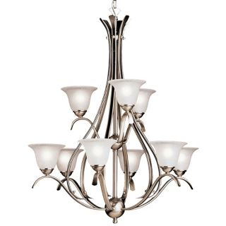 Glass, Large 31 In. Wide And Up Chandeliers