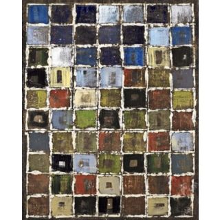 Square Study Giclee 40" High Canvas Wall Art   #N1641
