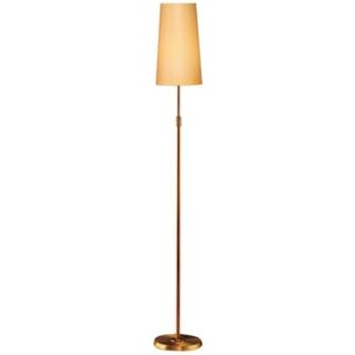 Holtkoetter Antique Brass Narrow Kupfer Shade Floor Lamp   #T2158