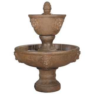Large Two Tier Lenesco Outdoor Fountain   #89403