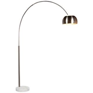 Sonneman Adjustable Satin Nickel Arc Floor Lamp   #81898