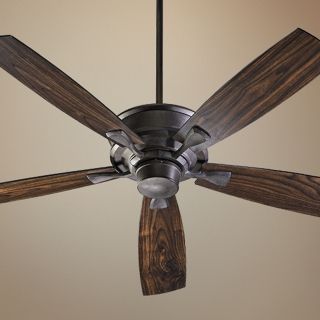 60" Quorum Alton Collection Toasted Sienna Ceiling Fan   #H5113