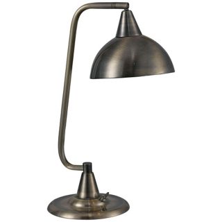 Kenroy Hanger Antique Brass Finish Desk Lamp   #R8204