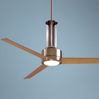 56" Minka Flyte Brushed Nickel Ceiling Fan   #47219
