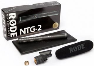 Rode Blimp and NTG 2 Condenser Shotgun Microphone