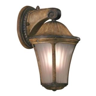 Amarante 14 1/2" High Midnight Gold Outdoor Wall Light   #36282