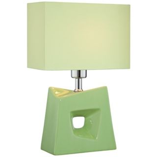 Lite Source Cynthia Green Contemporary Table Lamp   #V7185