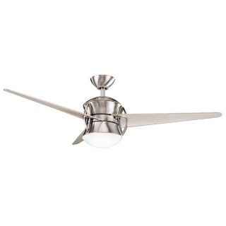 54" Cadence Brushed Stainless Steel Finish Ceiling Fan   #M3762